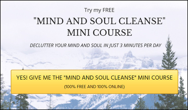 Mind and soul cleanse mini course